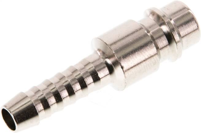Partbase KSS 6 NW7 MSV Kupplungsstecker (NW7,2) 6 (1/4")mm Schlauch, Messing vernickelt