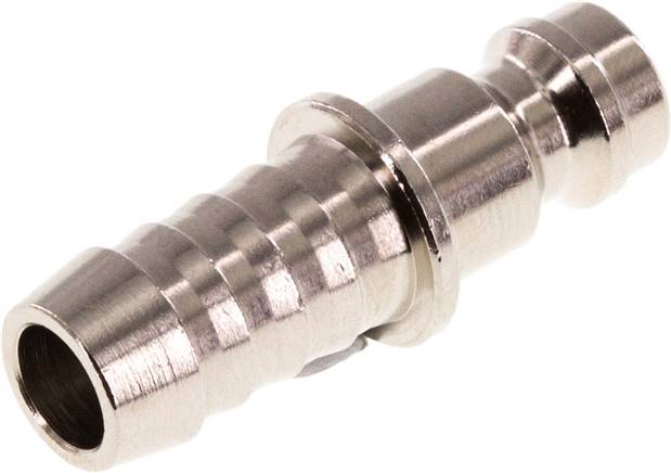 Partbase KSS 8 NW5 MSV Kupplungsstecker (NW5) 8 (5/16")mm Schlauch, Messing vernickelt