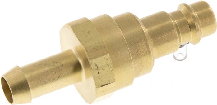Partbase KSS RUCK 9 NW7 Kupplungsstecker (NW7,2) 9 (3/8")mm Schlauch mit Rückschlagventil