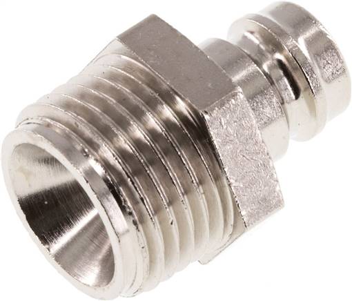 Partbase KSTG 13/12 Temperierkupplungsstecker 13mm Zapfen,G 1/2"(AG)
