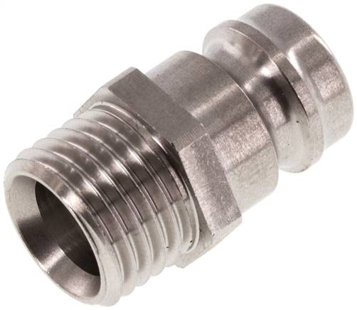 Partbase KSTG 13/M14 ES Temperierkupplungsstecker 13mm Zapfen,M 14x1,5(AG)