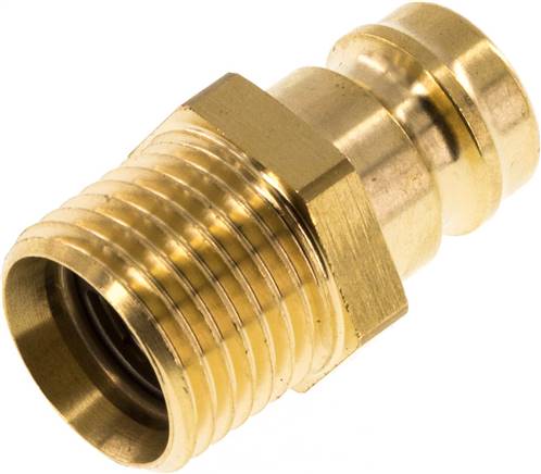 Partbase KSTG 13/M16 BA Temperierkupplungsstecker 13mm Zapfen,M 16x1,5(AG)