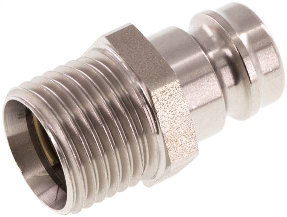 Partbase KSTG 13/M16 BA ES Temperierkupplungsstecker 13mm Zapfen,M 16x1,5(AG)