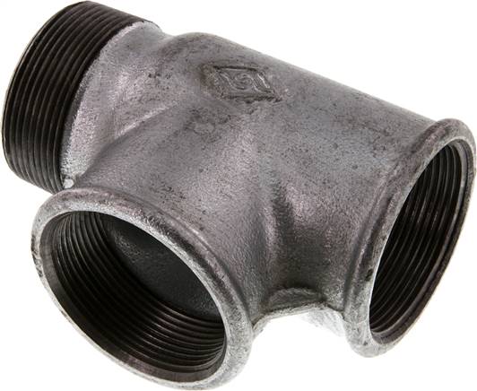Partbase LE 20 ST LE-Einschraubstück Rp 2"(IG)-R 2"(AG), Temperguss verzinkt