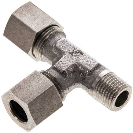 Partbase LE 8 LLM ES LE-Schneidringverschraubung M 10x1 (konisch)-8 LL (M12x1), 1.4571