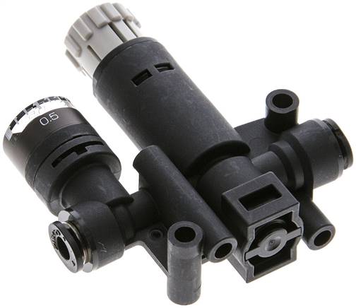 Partbase LRMAIQS 40 Druckregler 4-4mm, mit Manometer, Standard
