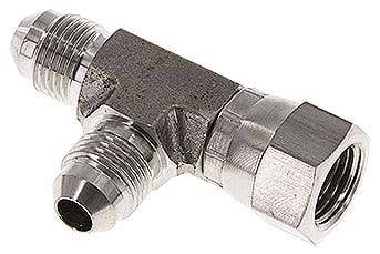 Partbase LTE 1/2 JIC ES T-Verschraubung,UNF 1/2"-20 (JIC), V4A