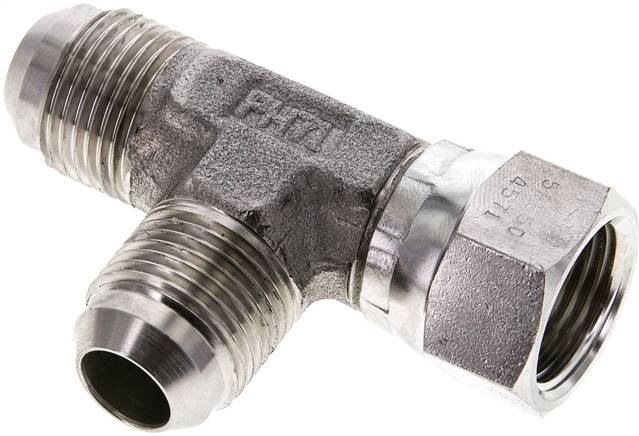 Partbase LTE 7/8 JIC ES T-Verschraubung,UNF 7/8"-14 (JIC), V4A