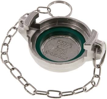 Partbase MB 50 ES Tankwagenkupplung Verschlussdeckel, 1.4408 für VK 50 ES