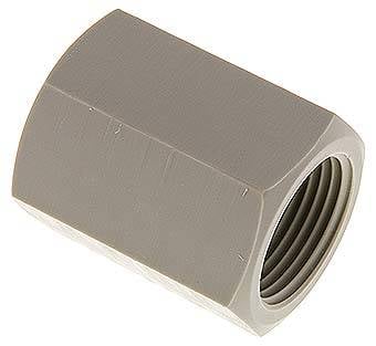 Partbase MU 10 PP Muffe G 1"-G 1", Polypropylen