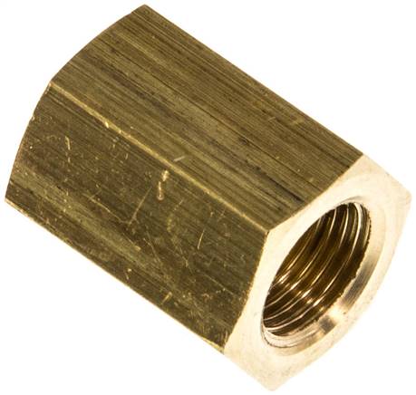 Partbase MU 18 MS Muffe G 1/8"-G 1/8", Messing