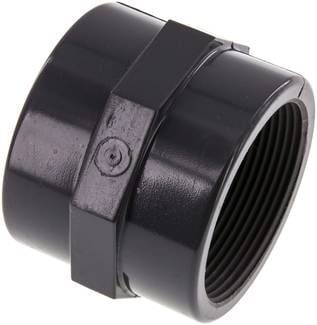 Partbase MU 20 PVC Muffe Rp 2"-Rp 2", PVC-U