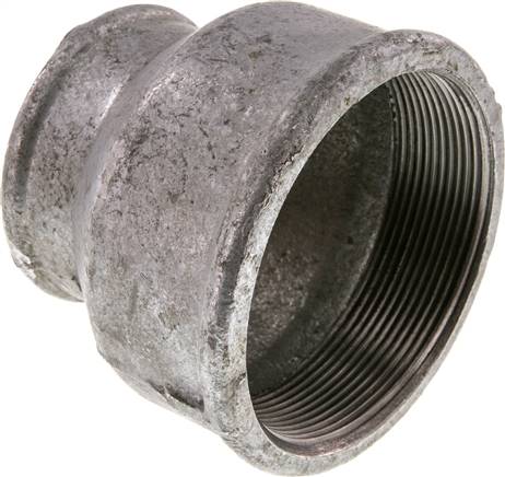 Partbase MU 3020 ST Rundmuffe Rp 3"-Rp 2", Temperguss verzinkt