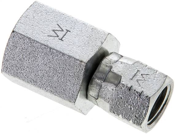 Partbase MU 7/16-14 Gerade Aufschraubverschraubung JIC UNF 7/16"-20 - G 1/4"