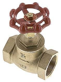 Partbase MUA 112 E Muffen-Absperrventil, Eco-Line, Messing, G 1-1/2", PN 10