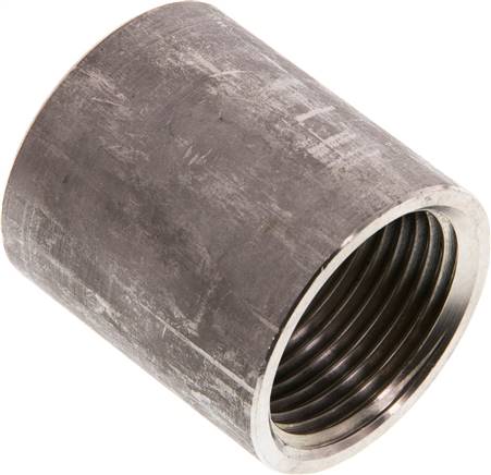 Partbase MUR 10 AS ES Anschweißmuffe Rp 1"-43mm, 1.4571 (DIN2986-voll)
