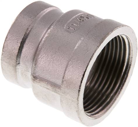 Partbase MUR 11410 ES Rundmuffe Rp 1-1/4"-Rp 1", 1.4408