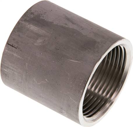 Partbase MUR 114 AS ES Anschweißmuffe Rp 1-1/4"-48mm, 1.4571 (DIN2986-voll)