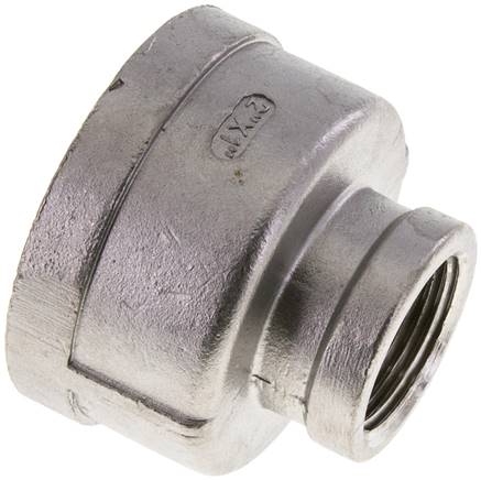 Partbase MUR 2010 ES NPT Rundmuffe NPT 2"-NPT 1", 1.4408