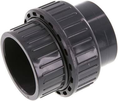 Partbase PVCGV 63 FKM Klebemuffen-Verschraubung, PVC-U / FKM, 63mm