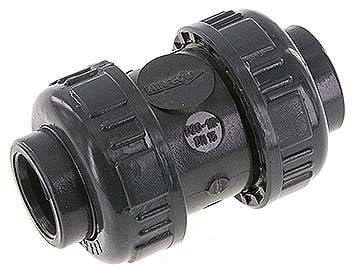 Partbase PVCRUCK 20 EPDM Klebemuffen-Rückschlagventil, PVC-U / EPDM, 20mm