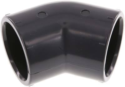 Partbase PVCW45 40 45°-Klebemuffen-Winkel, PVC-U, 40mm