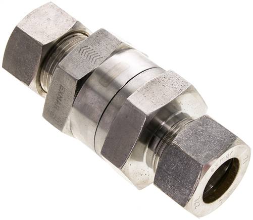 Partbase RHD 22 L NC Hydraulik-Rückschlagventil 22 L (M30x2), Klemmring 1.4571 (NC)