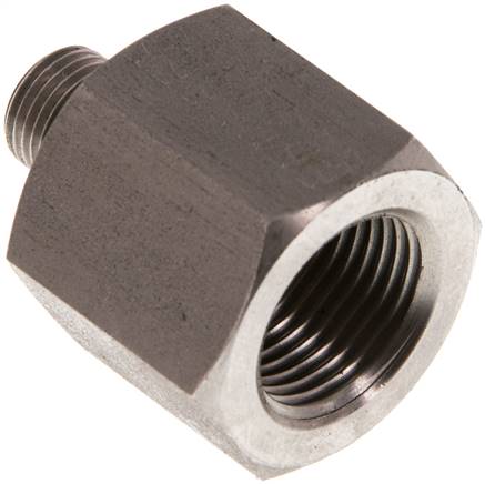 Partbase RI 1/8 X 3/8 ED ES Hydraulik-Reduzierung G 1/8"(AG)-G 3/8"(IG), 1.4571, FKM-Dichtung