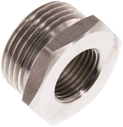 Partbase RN 1012 ES Reduziernippel G 1"(AG)-G 1/2"(IG), 1.4571
