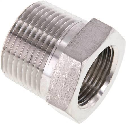 Partbase RN 1034 NPT ES Reduziernippel NPT 1"(AG)-NPT 3/4"(IG), 1.4571