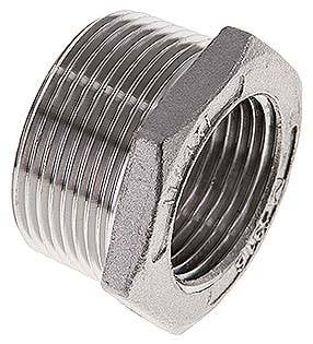 Partbase RN 11410 K ES NPT Reduziernippel NPT 1-1/4"(AG)-NPT 1"(IG), 1.4408