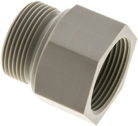 Partbase RN 114114 PP Gewindeverlängerung G 1-1/4"-33mm, Polypropylen