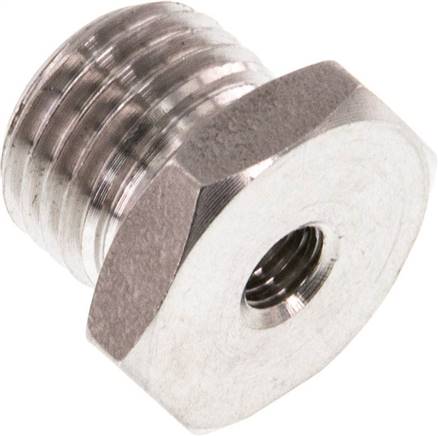 Partbase RN 145 ES Reduziernippel G 1/4"(AG)-M 5(IG), 1.4571