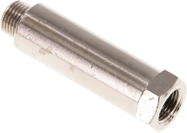 Partbase RN 1818/45 MSV Gewindeverlängerung G 1/8"-45mm, Messing vernickelt