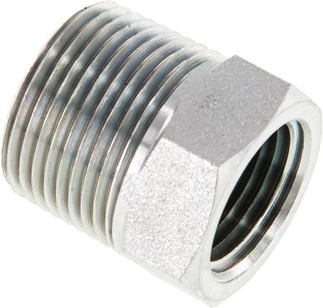 Partbase RN 3412 NPT Reduziernippel NPT 3/4"(AG)-NPT 1/2"(IG), Stahl verzinkt