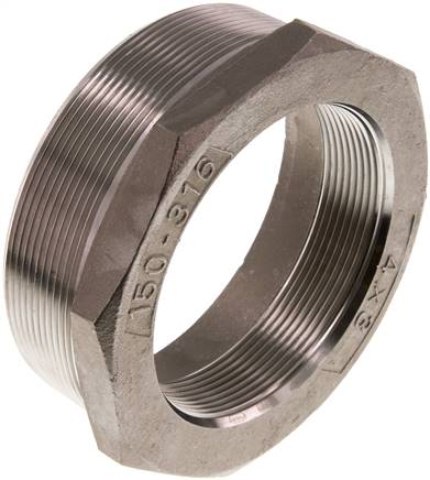 Partbase RN 4030 K ES Reduziernippel R 4"(AG)-Rp 3"(IG), 1.4408