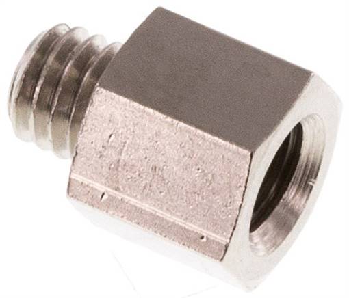 Partbase RN 55 MSV Gewindeverlängerung M 5-7mm, Messing vernickelt