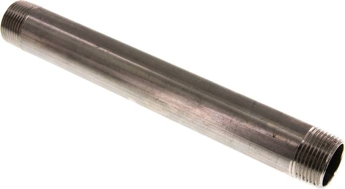 Partbase RONI 10/250 ES Rohrdoppelnippel R 1"-250mm, 1.4571