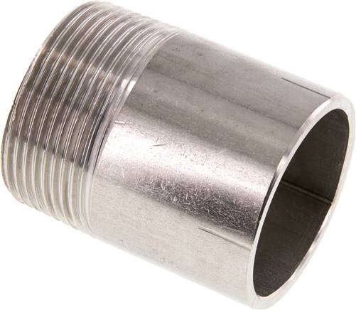 Partbase RONI 112/60 AS ES Anschweißnippel R 1-1/2"-60mm-48,3mm, 1.4571