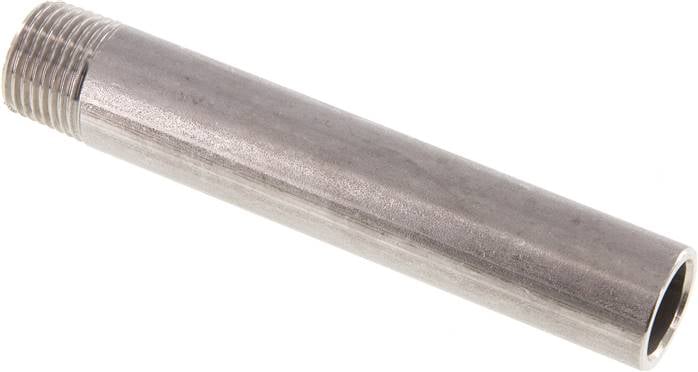 Partbase RONI 12/120 AS ES Anschweißnippel R 1/2"-120mm-21,3mm, 1.4571