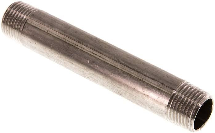 Partbase RONI 12/120 ES Rohrdoppelnippel R 1/2"-120mm, 1.4571