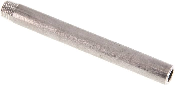 Partbase RONI 14/120 AS ES Anschweißnippel R 1/4"-120mm-13,5mm, 1.4571