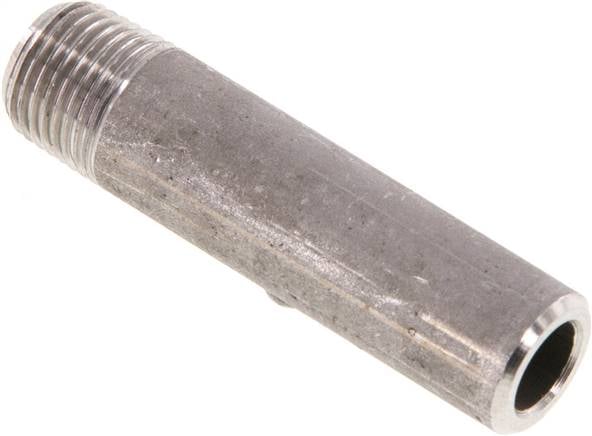 Partbase RONI 18/40 AS ES Anschweißnippel R 1/8"-40mm-10,2mm, 1.4571