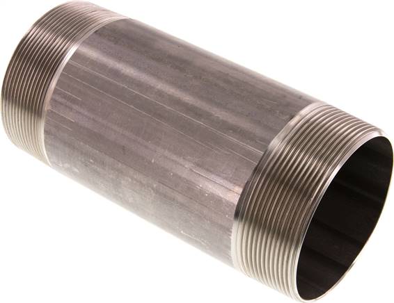 Partbase RONI 30/180 ES Rohrdoppelnippel R 3"-180mm, 1.4571