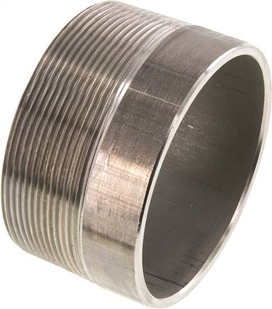 Partbase RONI 30/50 AS ES Anschweißnippel R 3"-50mm-88,9mm, 1.4571