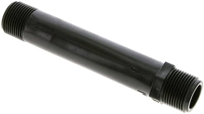 Partbase RONI 34/150 PP Rohrdoppelnippel G 3/4"-150mm, Polypropylen