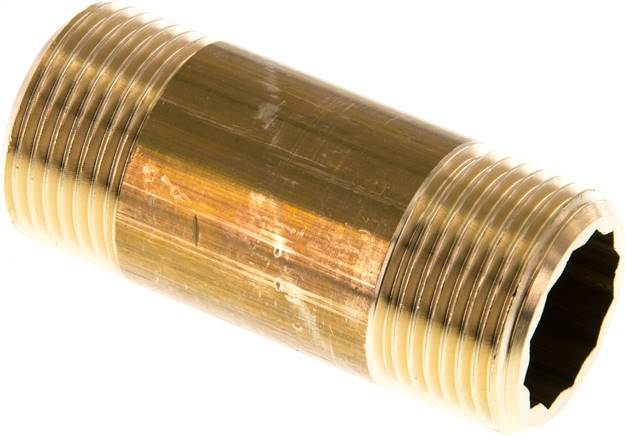 Partbase RONI 34/60 MS Rohrdoppelnippel G 3/4"-60mm, Messing