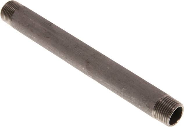 Partbase RONI 38/150 ES Rohrdoppelnippel R 3/8"-150mm, 1.4571