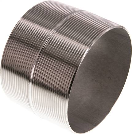 Partbase RONI 40/80 ES Rohrdoppelnippel R 4"-80mm, 1.4571