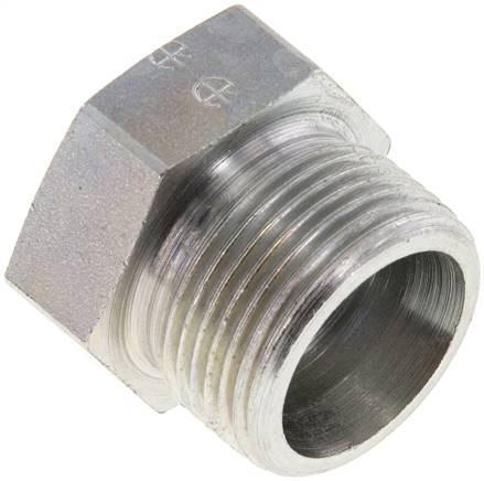 Partbase ROV 16 S Verschlussverschraubung für Rohre 16 S (M24x1,5), Stahl verzinkt